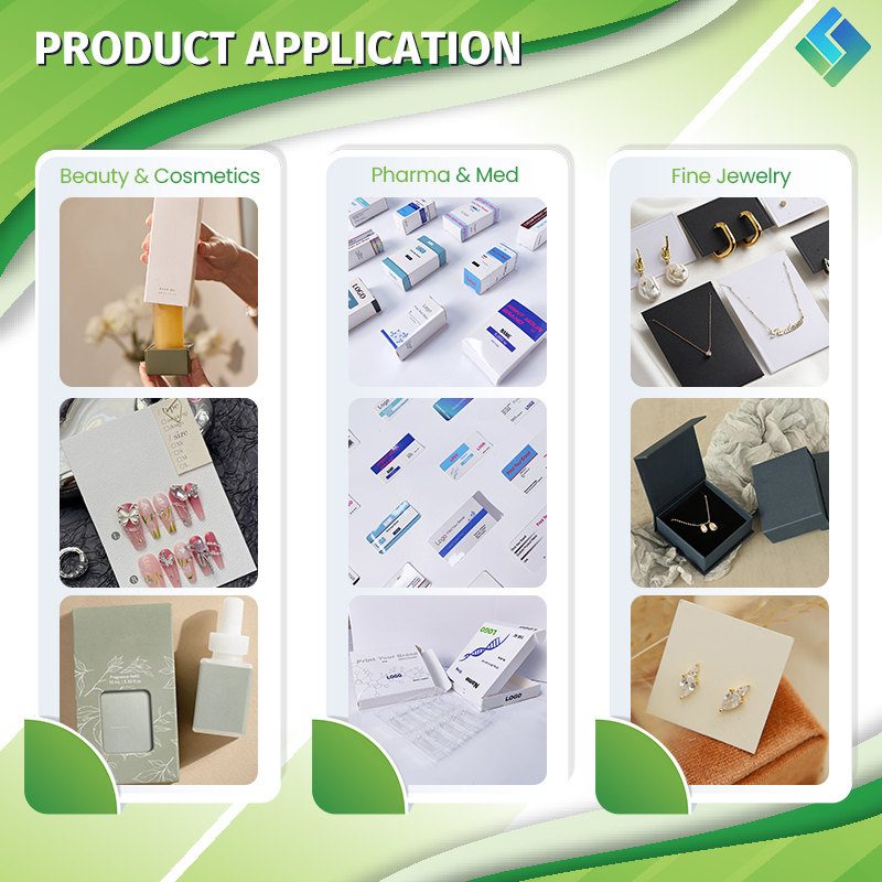 Free Design Paper Box Custom Logo Contact Lens Paper Packaging Boxes