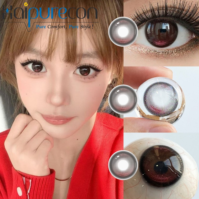 Goofy Princess 4-Tone Colored Prescription Contact Lenses 14.2mm