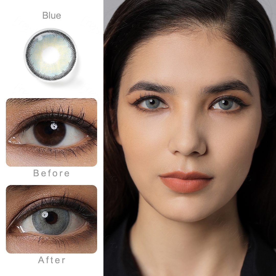 Natural looking contacts