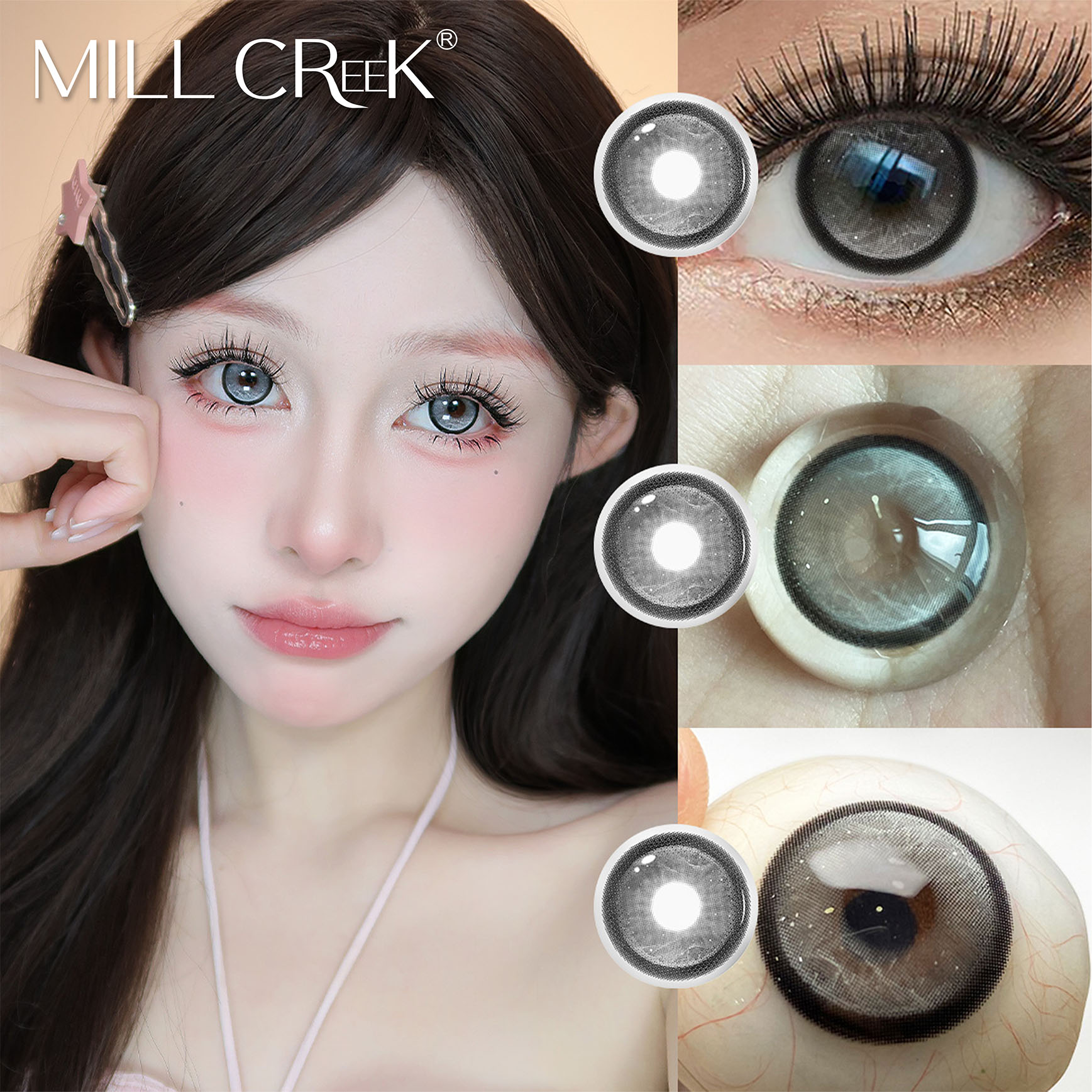 Haipurecon Factory Direct Wholesale Color Contact Lenses Natural Multi Colors New Style Bulk Order Low MOQ