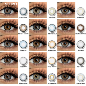 Super Natural Grey Enlarging Colored Eye Lenses
