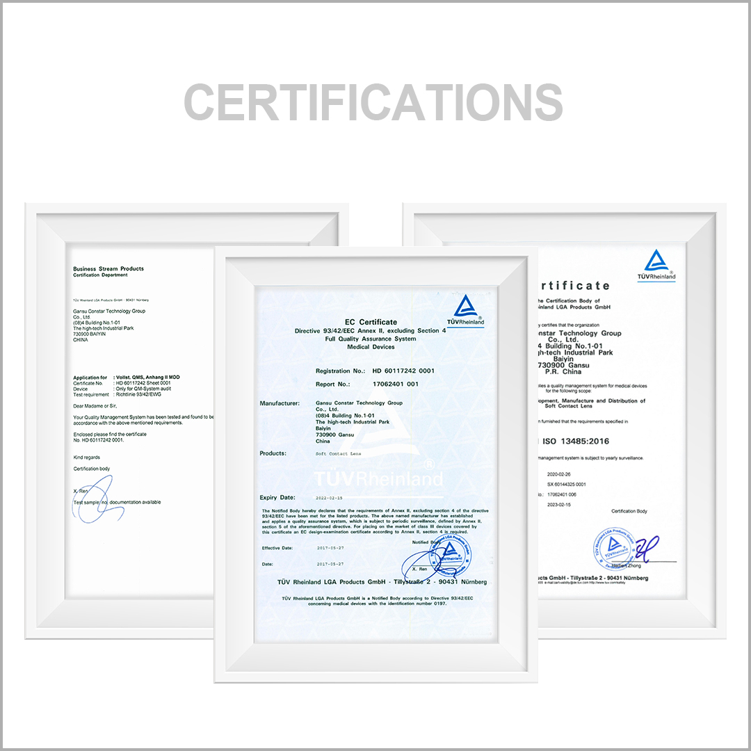Certifications Image