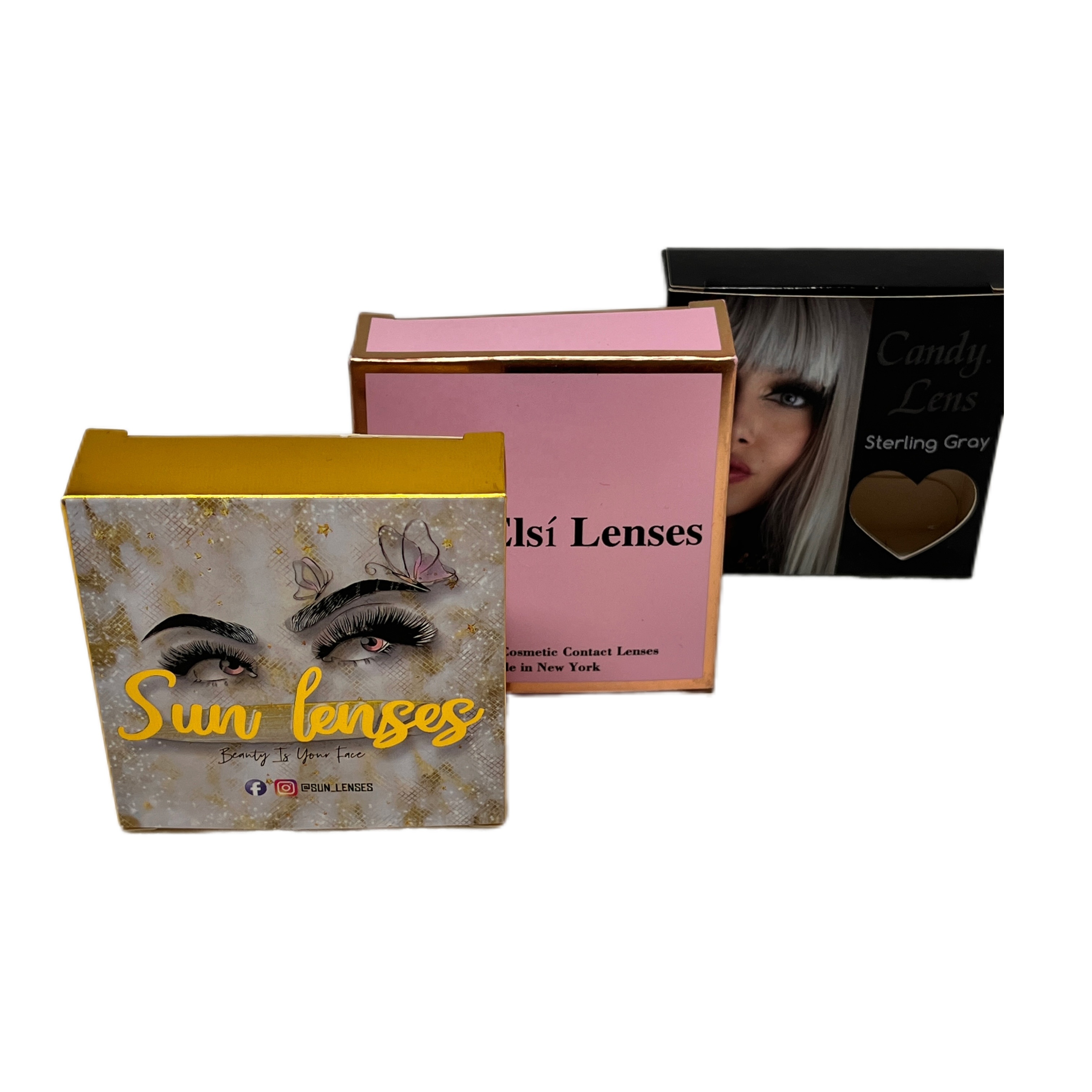 Good Price All Color Contacts Wholesale Natural Color Eye Lens New Design Hot Sale Contact Lens Box