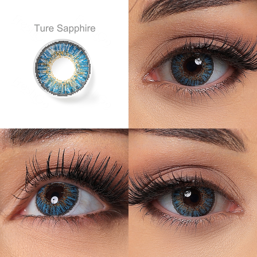 Free Shipping Cheap Colored Contacts 3 Tone Contact Lenses for Eyes Wholesale Lenses Eye Contact Eye Lens Lentilles