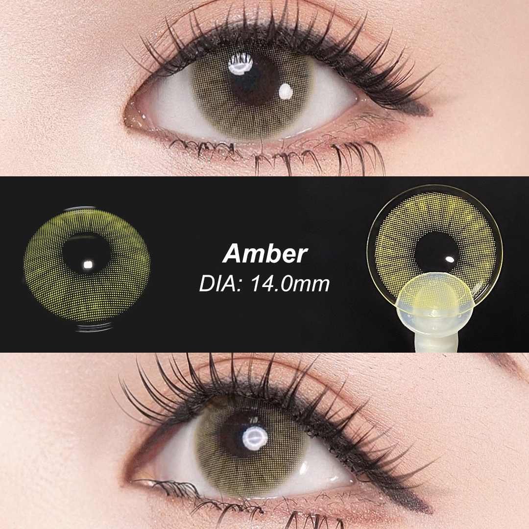 Free Shipping Hidrocor Natural Eye Contact Lenses Magister Queen Prescription Lens Cosmetic 14.00 mm Natural Colored Contacts