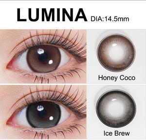 Free Shipping Magister Full Coverage Design Contact Lens Lumina Colored Contact Lenses 6 Months Eye Contact 14.5mm Eye Lens