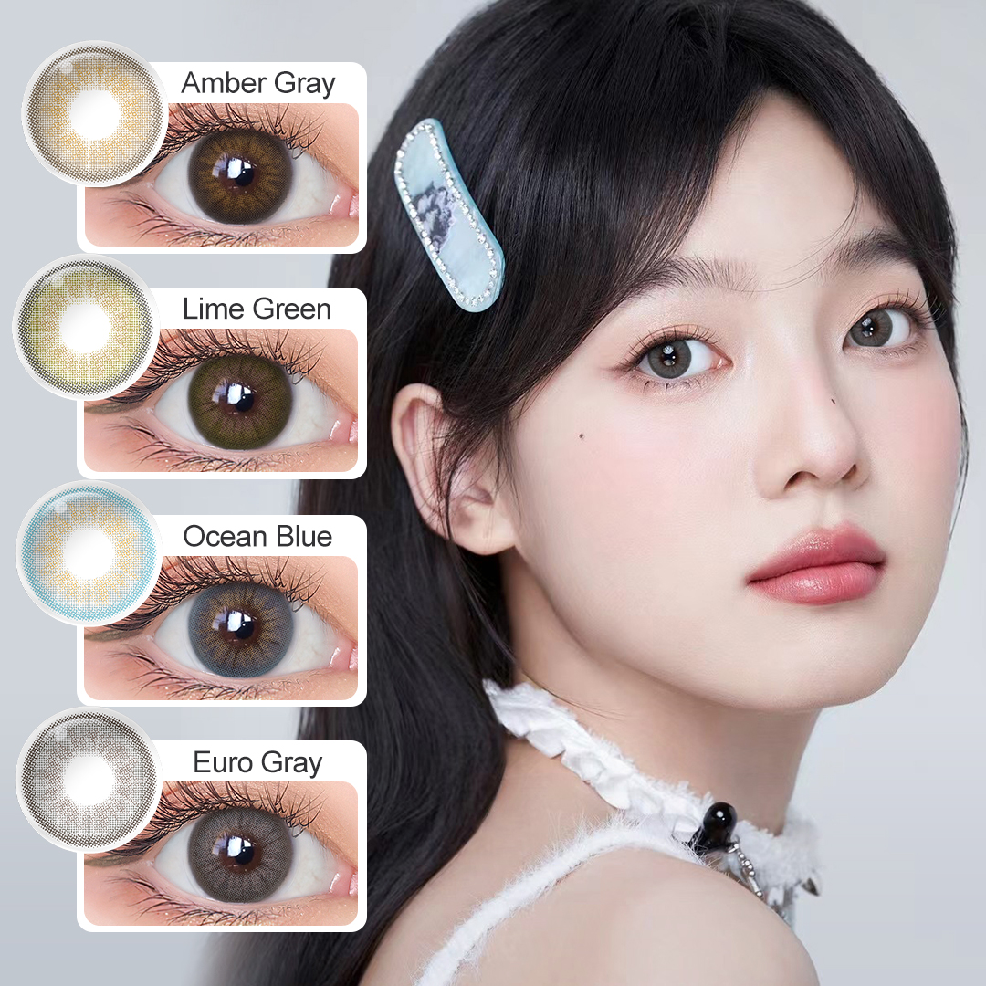 Free Shipping Magister Color Lenses Eye Lens Contact 6 Months Soft Eye Contacts Natural Colored Contact Lenses for Eye Cosmetic