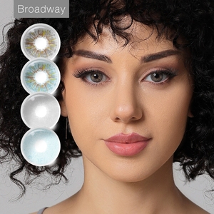 Free Sample Freshgo Broadway Colored Contact Lenses Private Label Contact Lenses Best Seller Lava Gray Eye Lens 14.5mm Lentilles