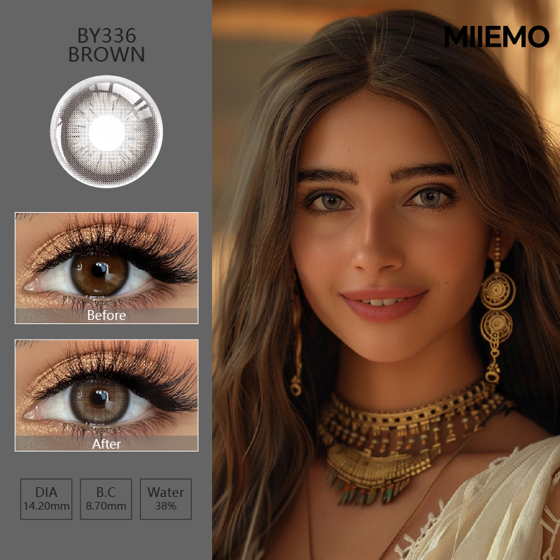 Super Natural Grey Enlarging Colored Eye Lenses Soft Comfortable Daily Use