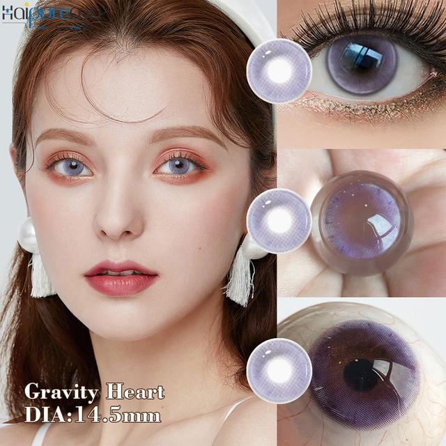 Gravity Heart Colored Functional Contact Lenses 14.5mm