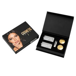 Custom Colored Contact Lenses for Eyes Box with EVA Insert Cosmetic Packaging Box Contacts Lenses Box