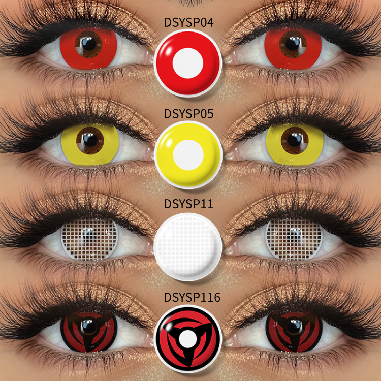 Halloween &amp; Cosplay Colored Contacts: Factory - Manufactured for Optimal Effect