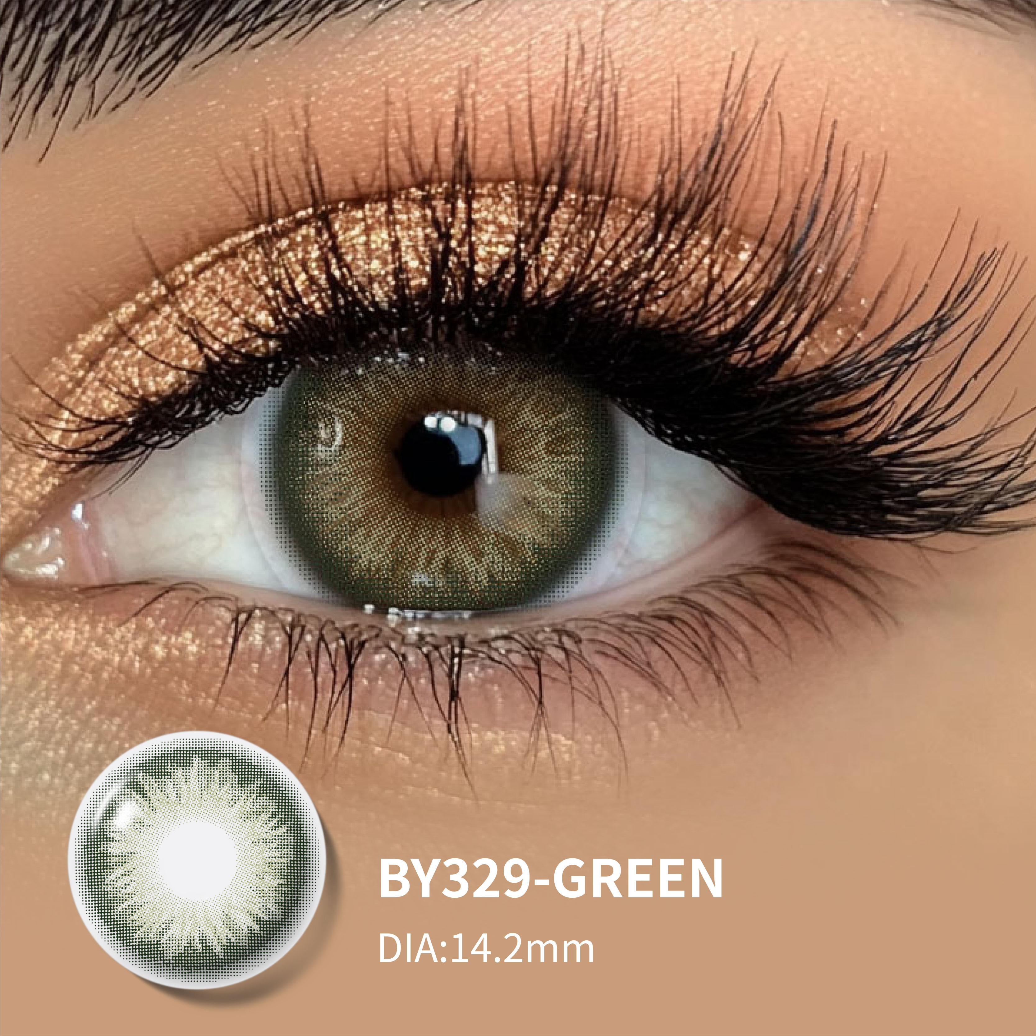 For Factory 14.0mm Diameter Colored Pupil Contact Lenses Soft Unique Opaque Color Technology for Eye Transforming Effects
