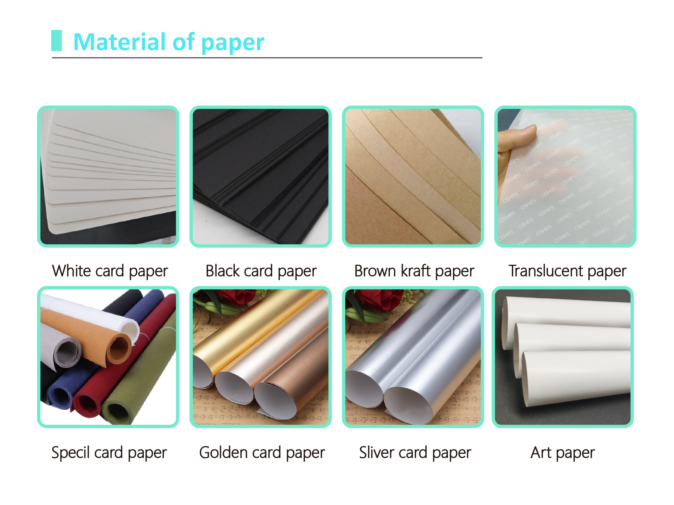 Paper Material Options 1
