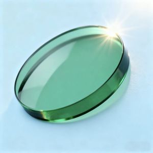 Colorful Semi-Finished Photochromic Lenses Green 1.56 Optical