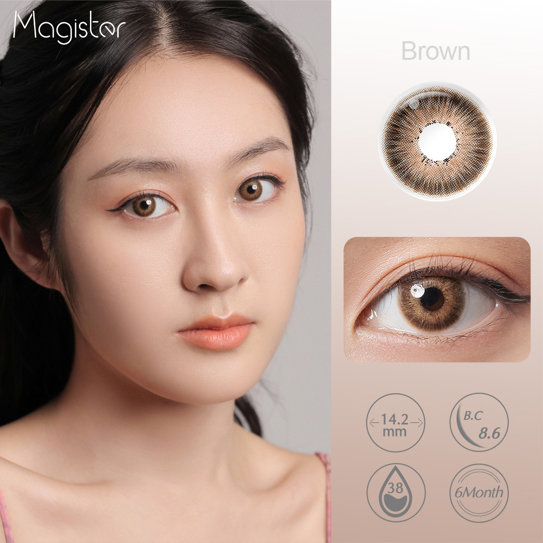 Magister March on Sales Contact Lenses 6 Monthly for Dark Eyes Color Contact Lens Colored Contact Lenses