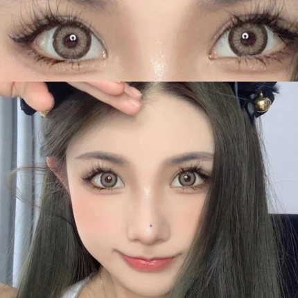 Haipurecon Best Prescription Soft Colored Contact Lenses for Astigmatism-Three Tone 14mm Diameter