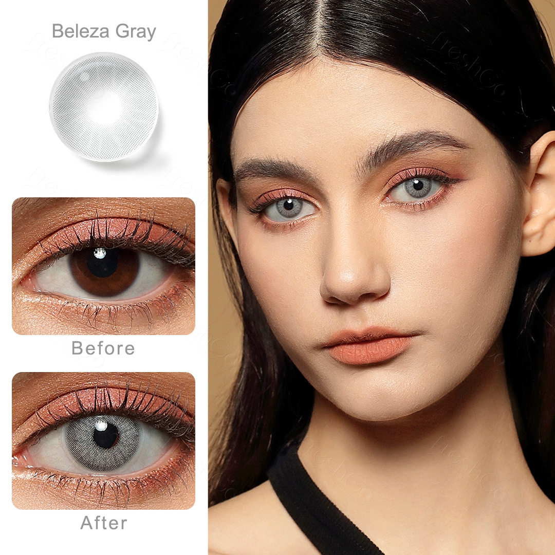 Free Shipping Freshgo Hidrocor Gen 3 Color Contact Lens Colored Contacts Lenses Eye Contact Blue Lentes De Contacto