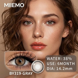 Chinese Factory DSC New Arrival Natural Colored Contact Lenses 3 Tone Soft Cosmetic Eye Contacts Wholesale