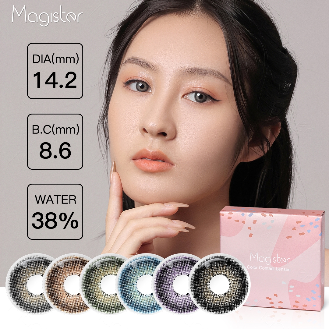 Magister March on Sales Contact Lenses 6 Monthly for Dark Eyes Color Contact Lens Colored Contact Lenses