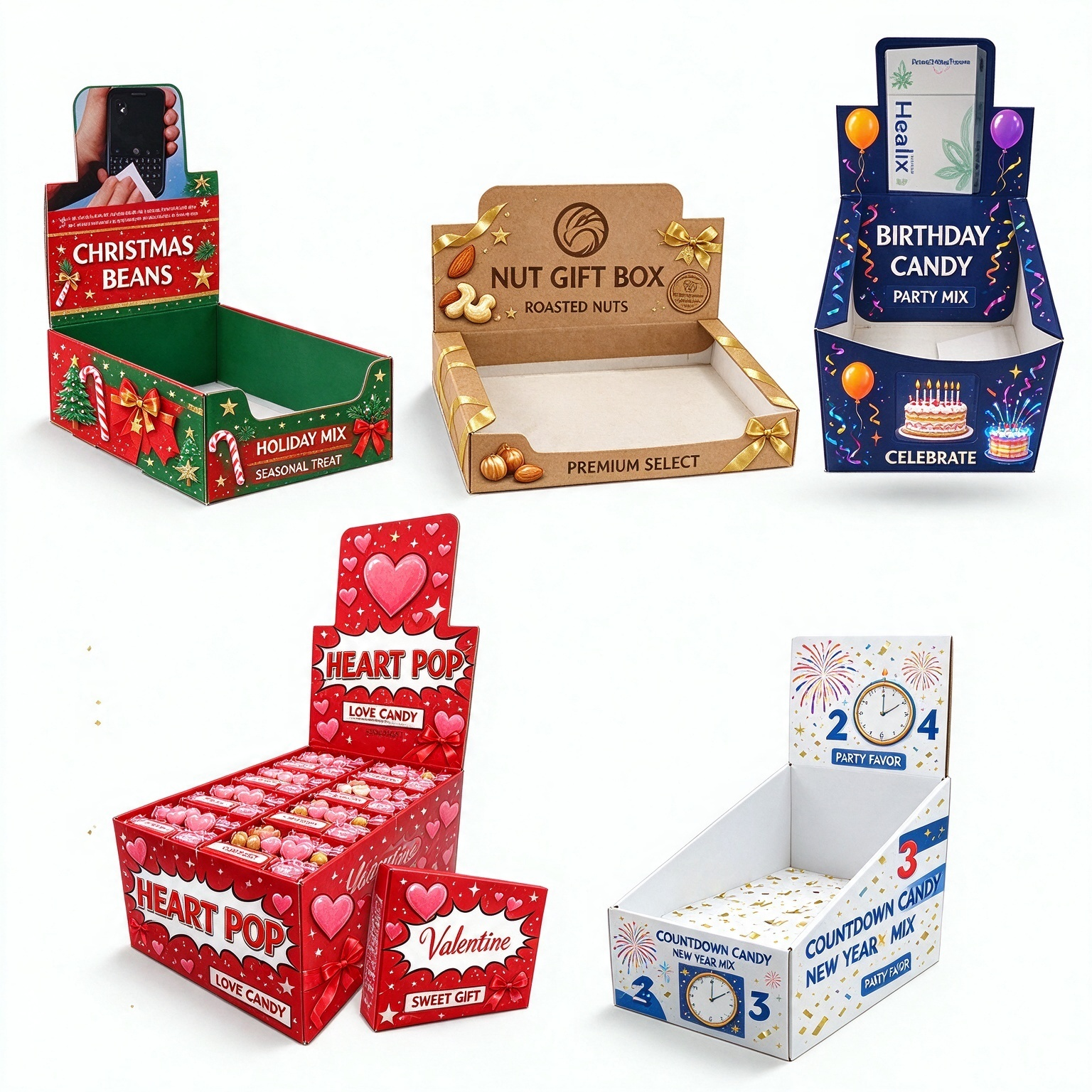 Eye Contact Lens Packaging Boxes Holographic Boxes for Cosmetic Packaging
