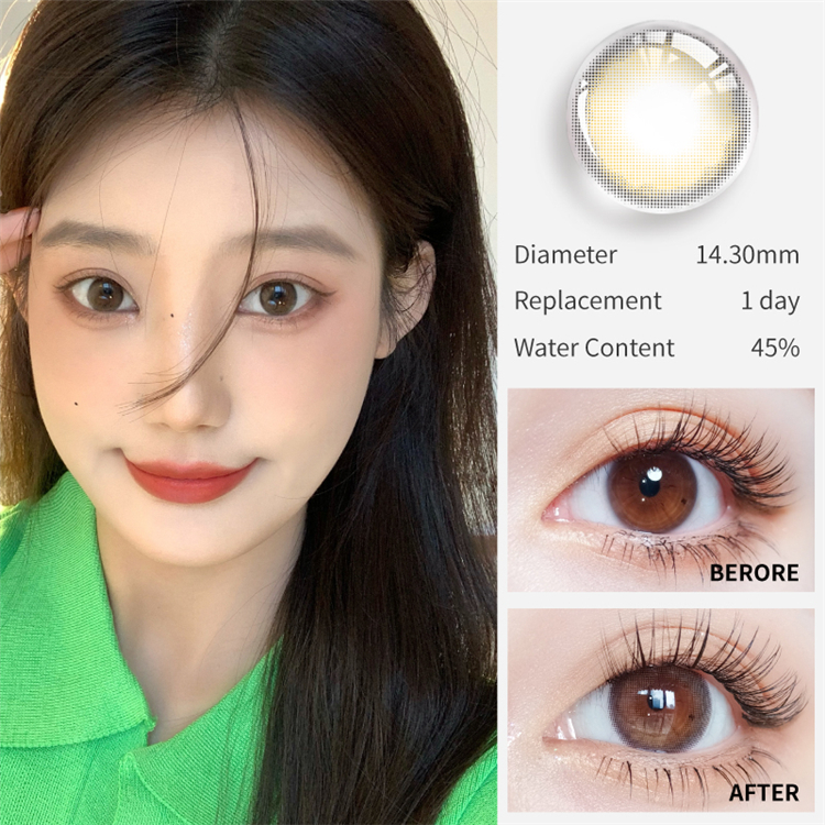 Factory-Direct Sale of Colored Soft Contact Lenses Various Licenses & Promotional Prices