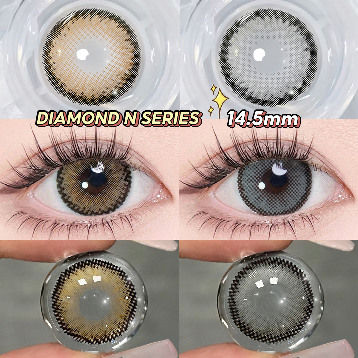 Free Shipping Colored Cosmetic Lenses Wholesale Factory Price Water 38% Disposable Soft Contact Lenses Eye Color Contacts