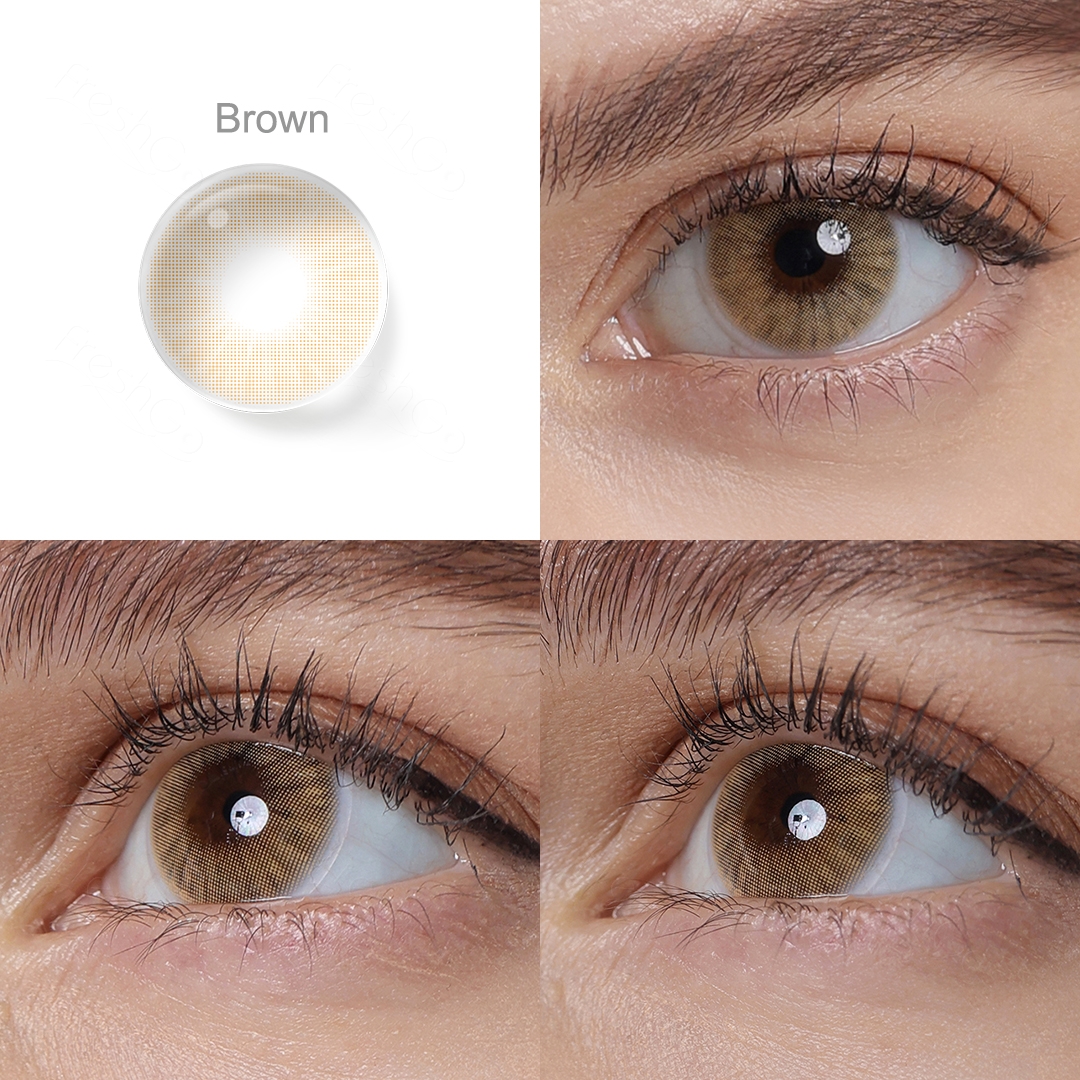 Wholesale Freshgo Hidrocor Contact Lenses Comfortable Circle Lens Realcon Yearly Beauty Makeup Coloured Contact Lenses