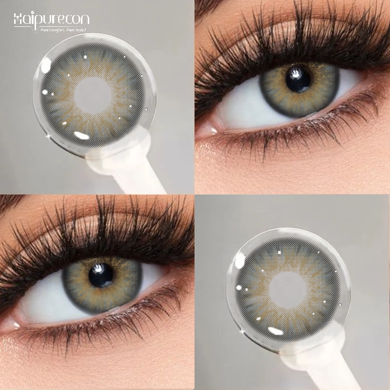 Soft Contact Lenses Beautiful Big Eyes Makeup Wholesale OEM ODM Haipurecon Hot Style