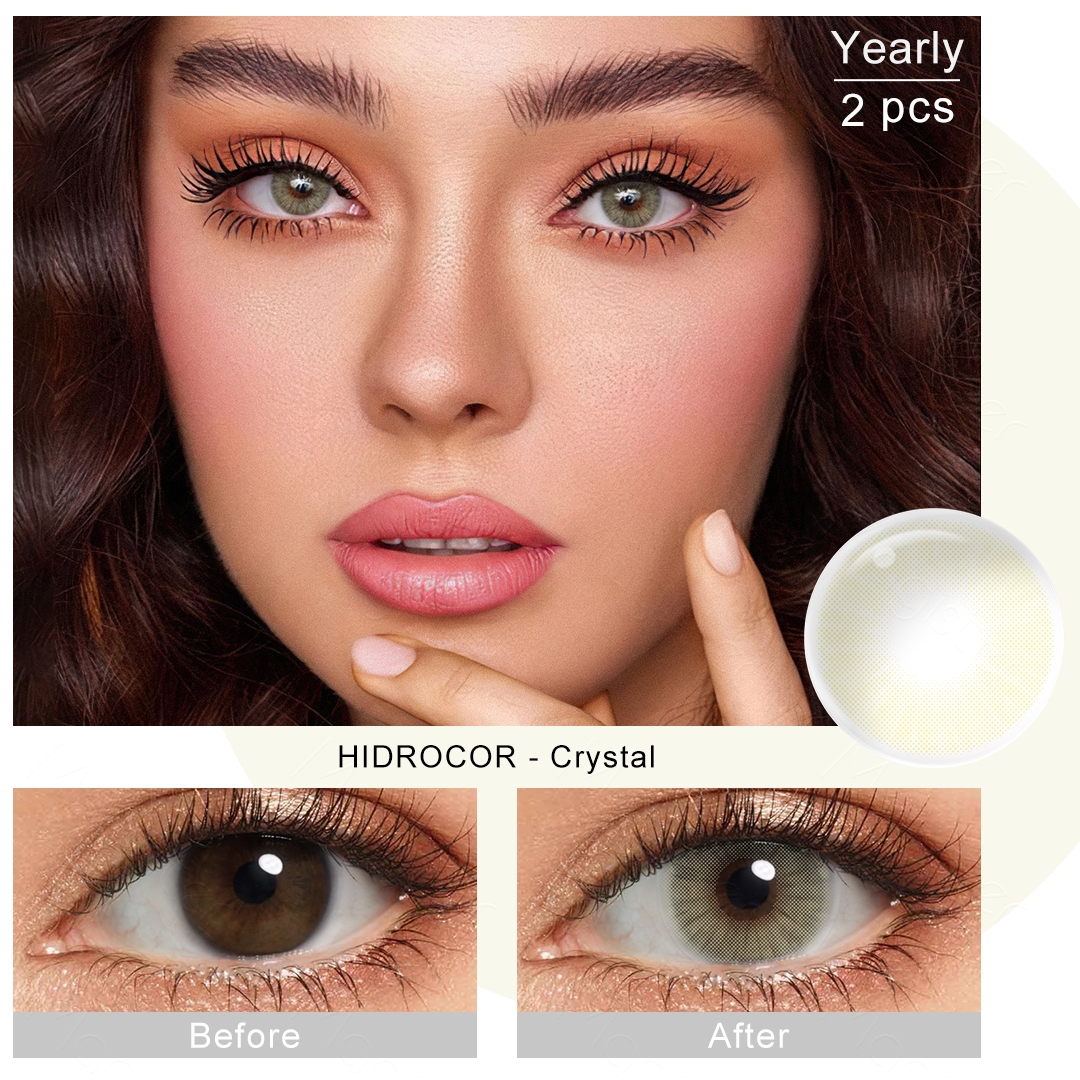 Free Sample Wholesale Freshgo Soft Colored Contact Lenses Hidrocor Prescription Contact Lenses Natural Colored Eye Lenses