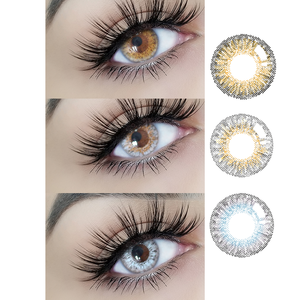 Custom Logo Colored Contact Lenses Packaging Box