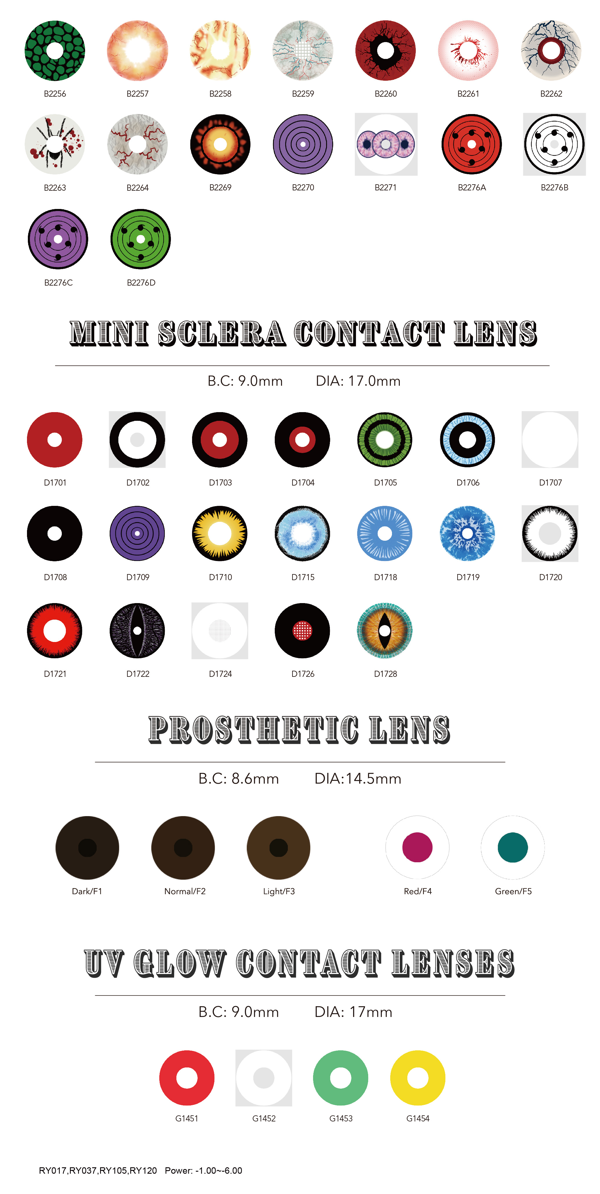 Halloween Contact Lens Showcase 5