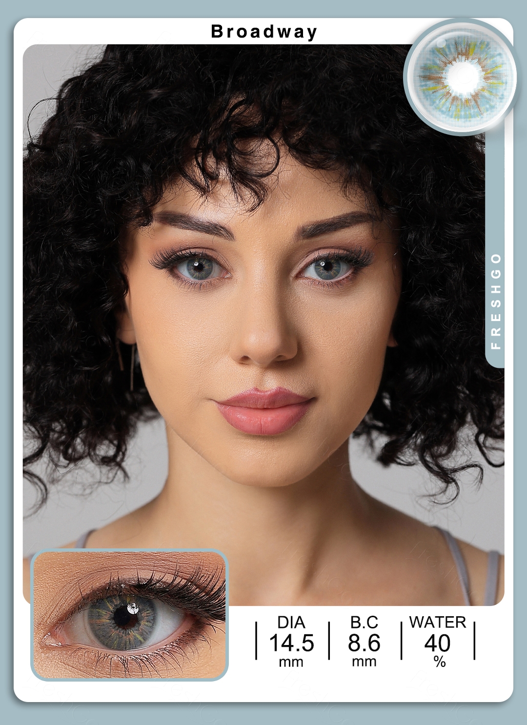 Allure Blue Lenses