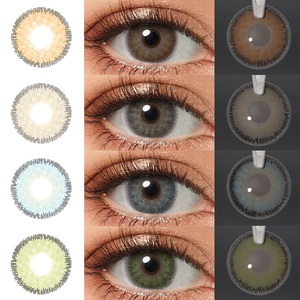 Freshgo Wholesale Korea 1 Year Color Eye Contact Lenses Fashion Soft Colored Contacts Natural Color Contact Lens