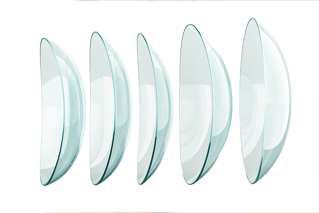 Multi-curved optical lathe turning and surface mirror polishing