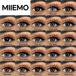 MIIEMO Soft Natural Three Tone Color Contact Lenses