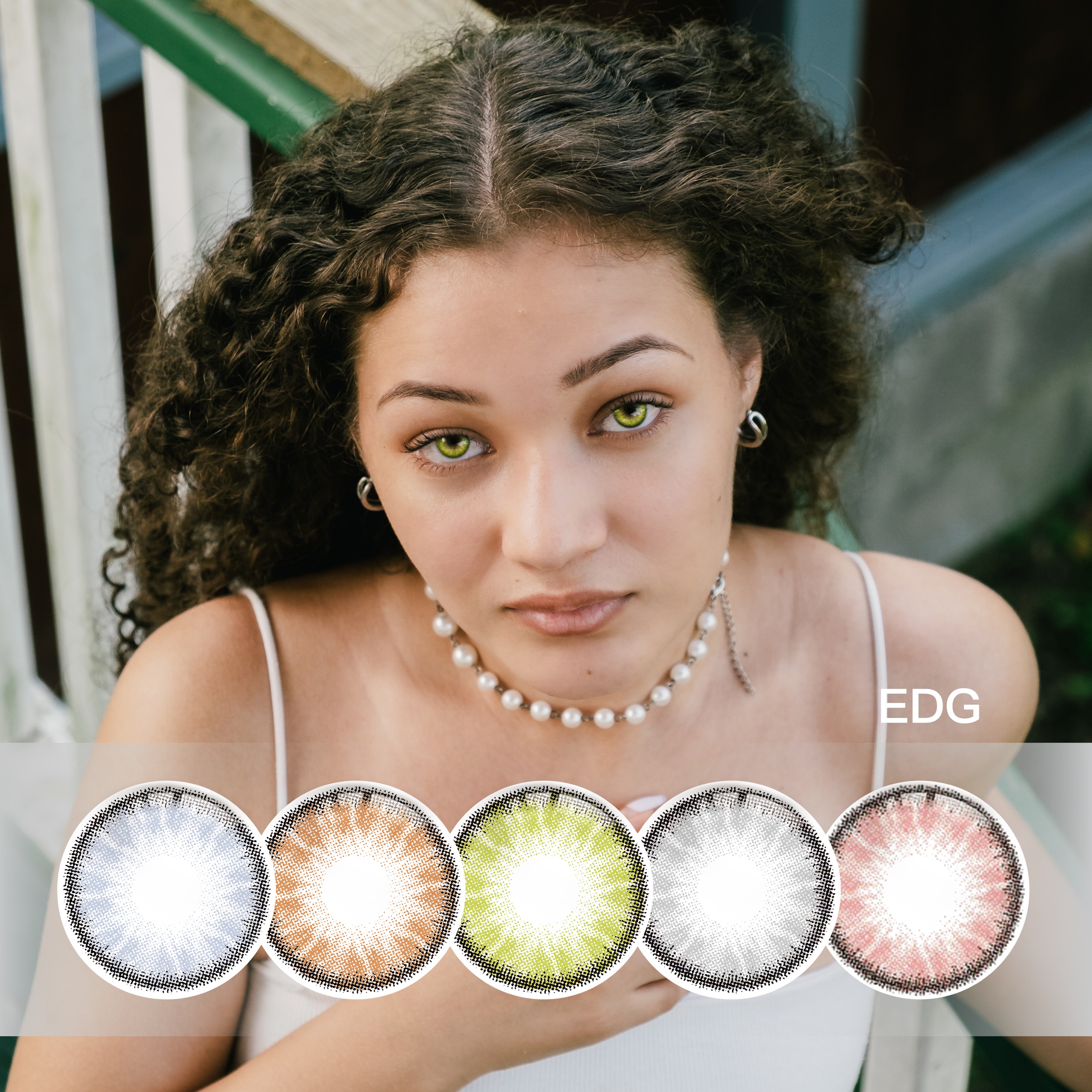 Monster Eye Cosplay Green Color Yearly Using Contact Lenses Wholesale Halloween Crazy Yearly Using Contact Lenses