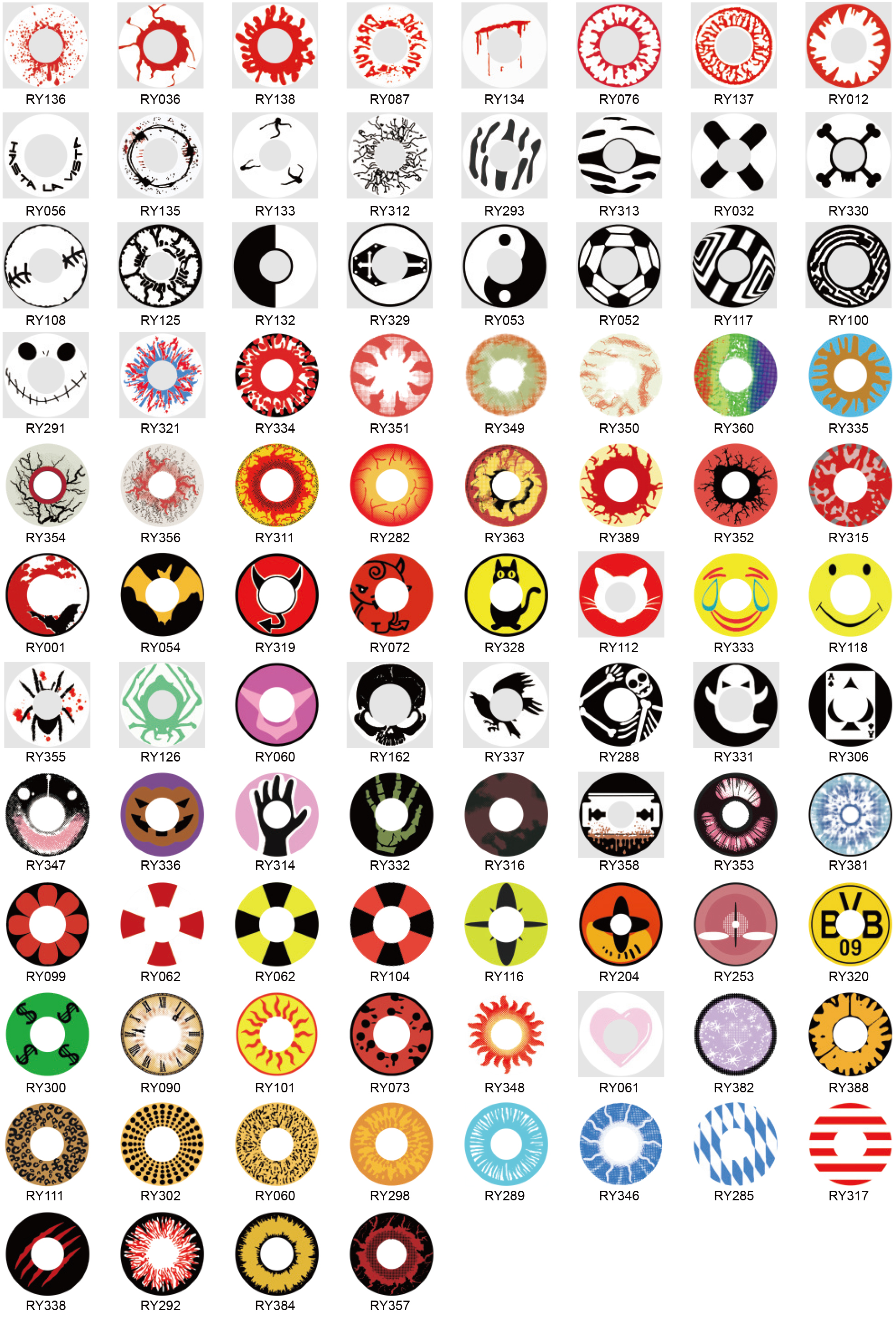 Halloween Contact Lens Showcase 3