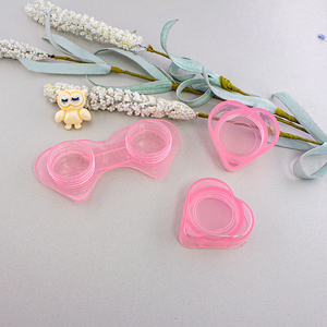 OEM Factory Chanxin DC-520 PS Portable Set Contact Lens Case with Embossed Logo