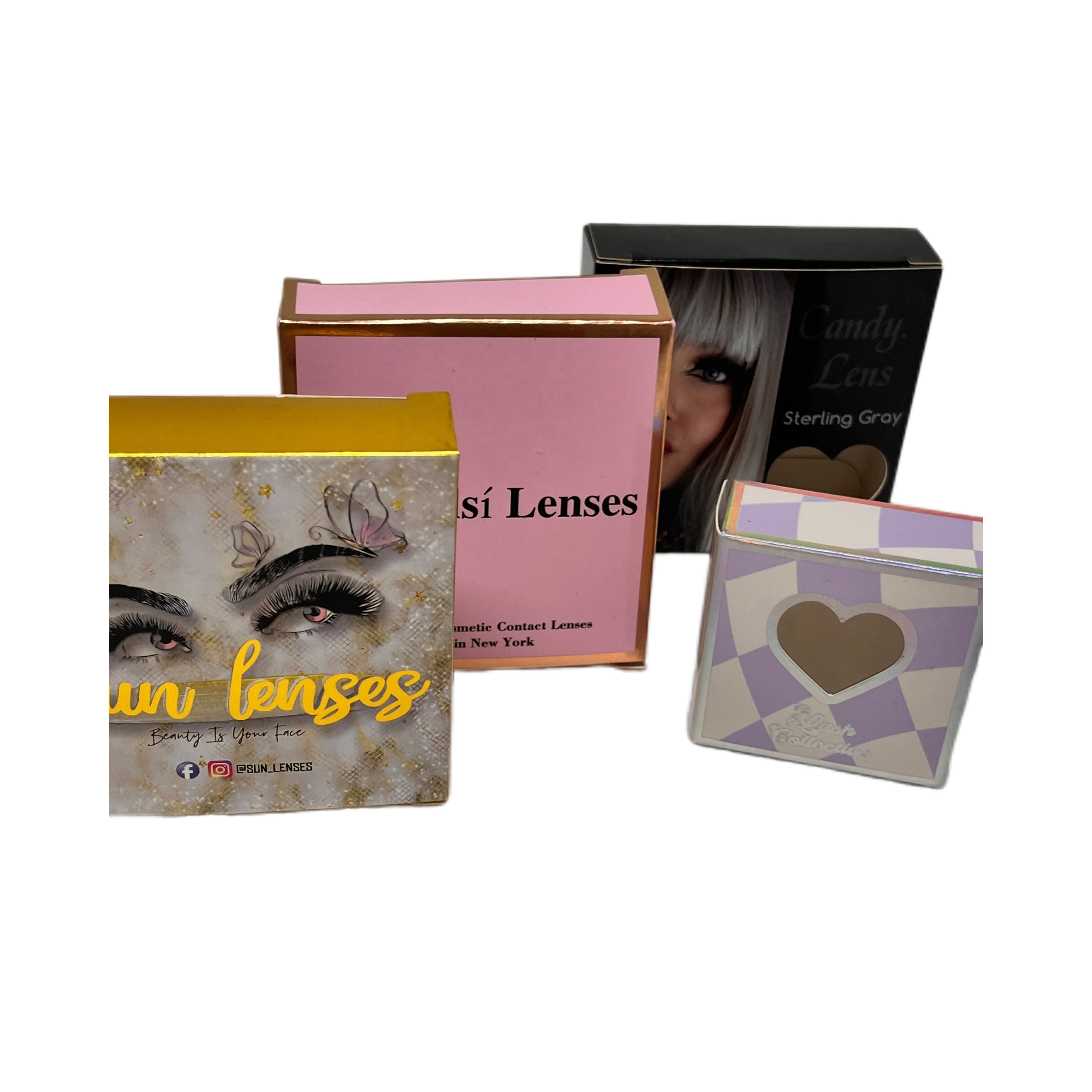 Good Price All Color Contacts Wholesale Natural Color Eye Lens New Design Hot Sale Contact Lens Box