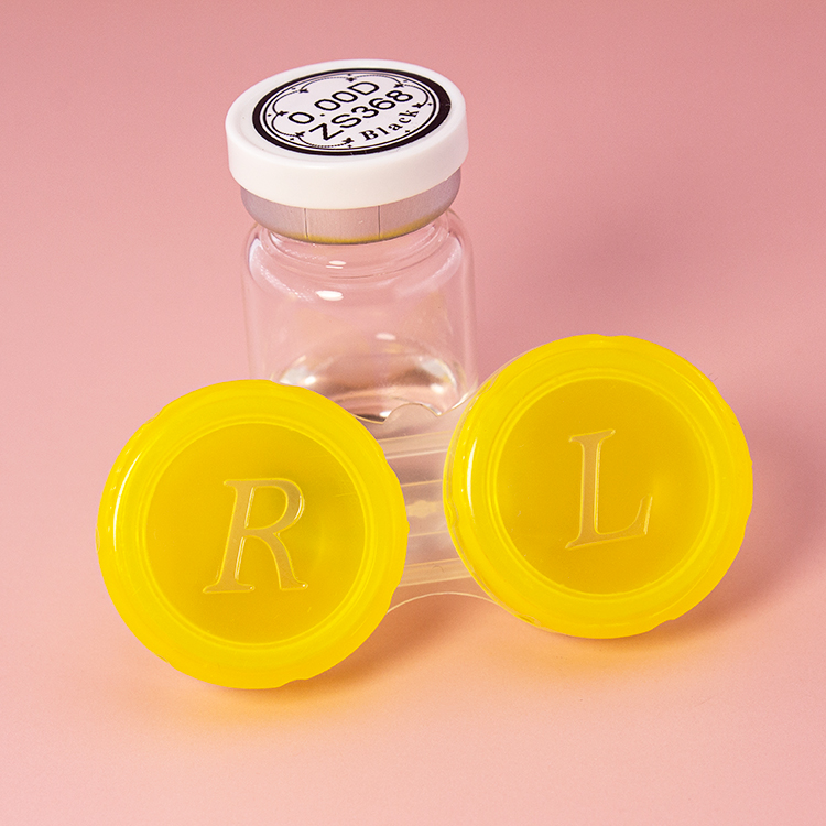 High-end Customization Contact Lenses Cases Custom Acrylic Contact Lens Case Wholesale Contact Lens Cases