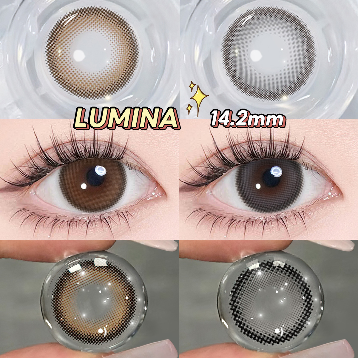 Free Sample Magister Lumina 6-month Contact Lenses Wholesale Lens Contact Contact Eye Color Lens Les Lentilles De Colores