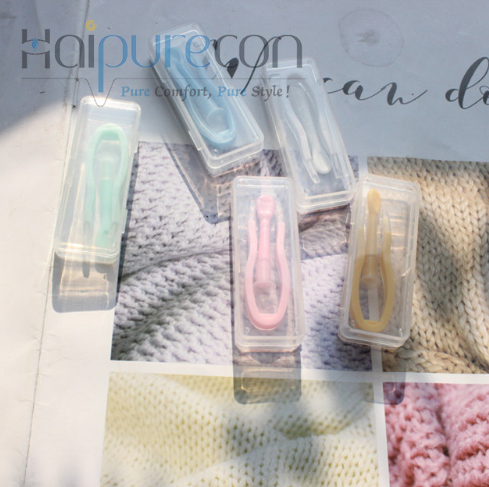 Contact lens tweezers and wearing insertion tool